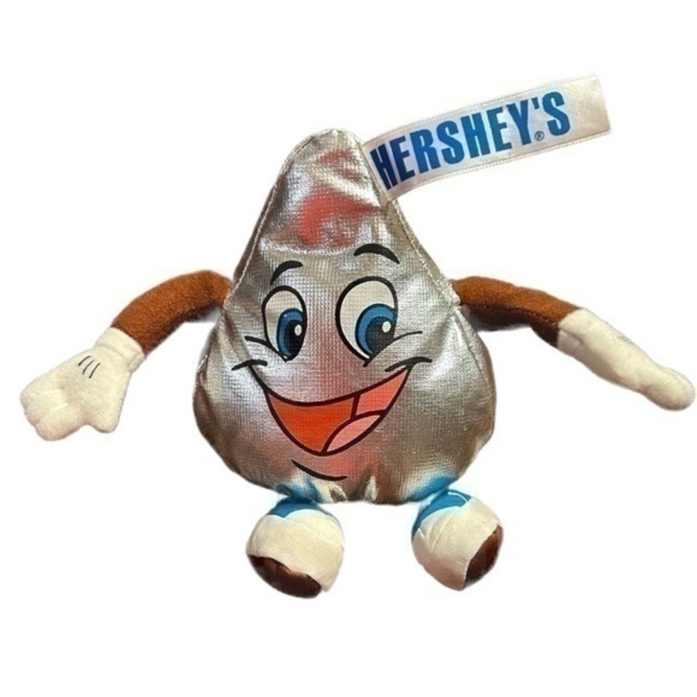 Plush Hershey Kiss - 3” Tall - Perfect Condition!
